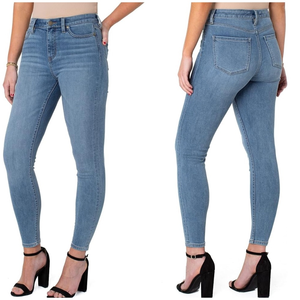 Stitch Fix Liverpool Abby High-Rise Ankle Skinny Jeans Scenic 32/14 Tall Casual